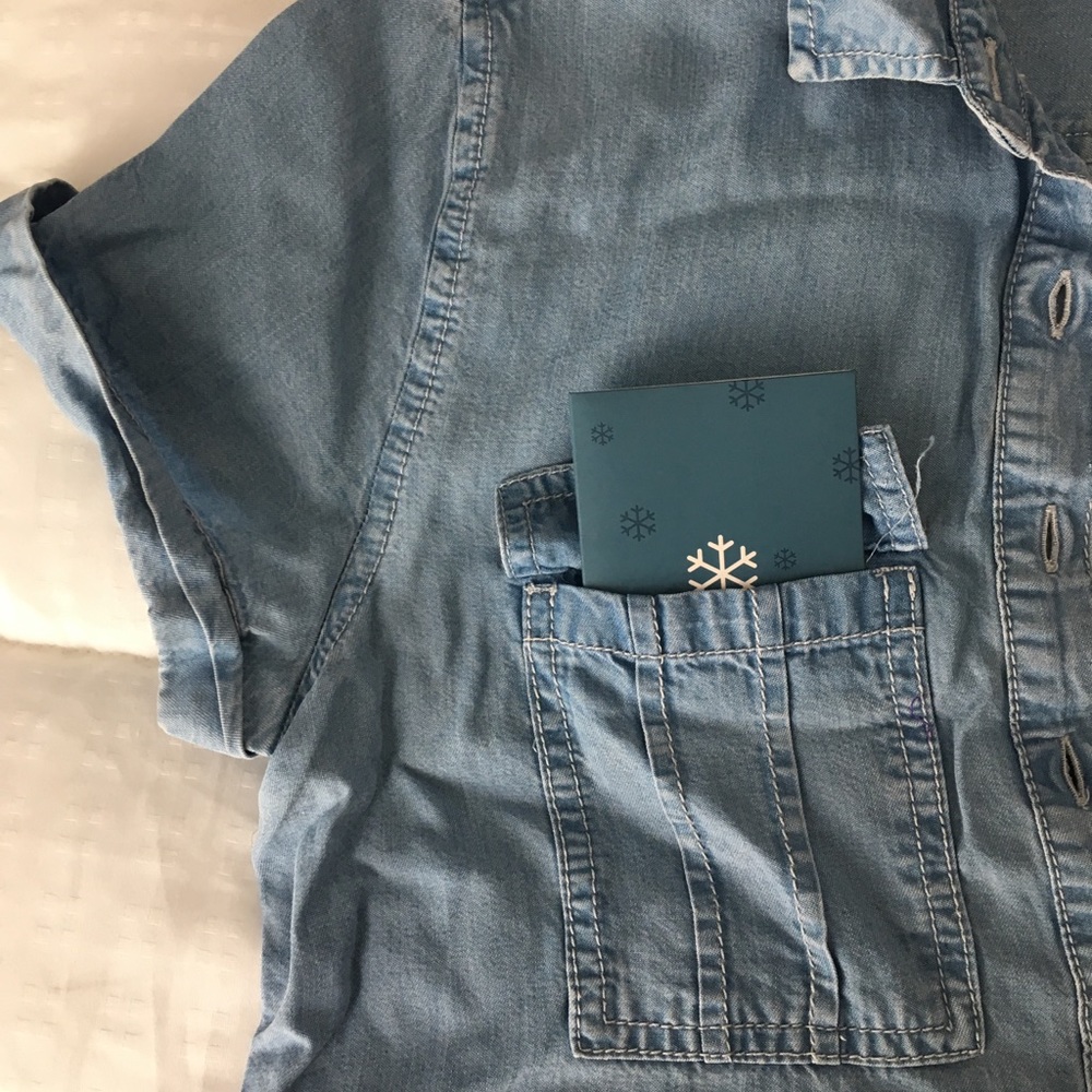 Denim dress
